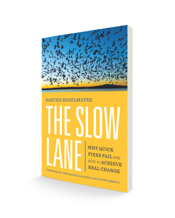  The Slow Lane: Why Quick Fixes Fail and How to Achieve Real  Change: 9781523004584: Haselmayer, Sascha, Slaughter, Anne-Marie: Books